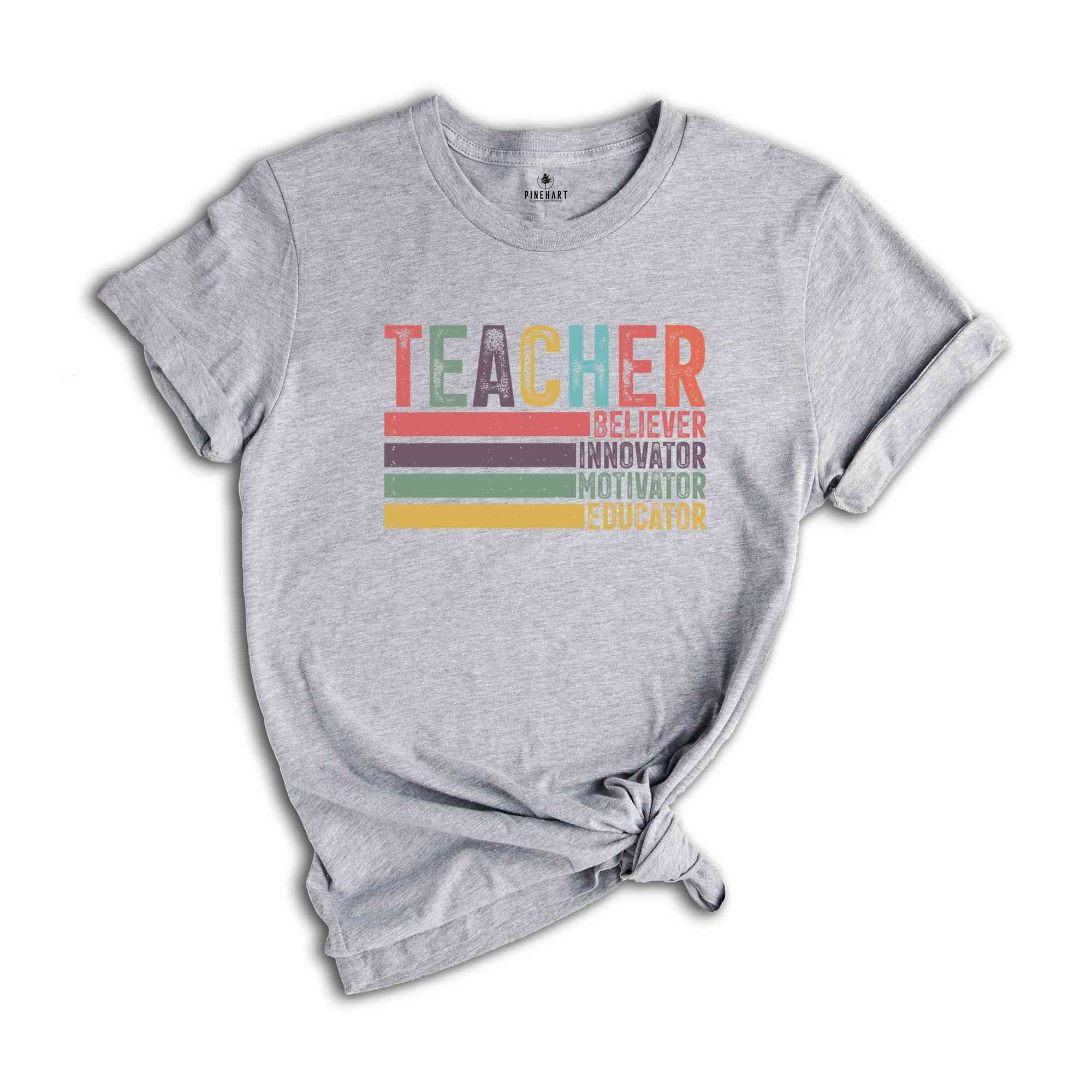 Cute Teacher Gift, Retro Teacher Shirt, Teacher Appreciation, Back To School Tee, Preschool Teacher, School Shirt, Teacher Shirt