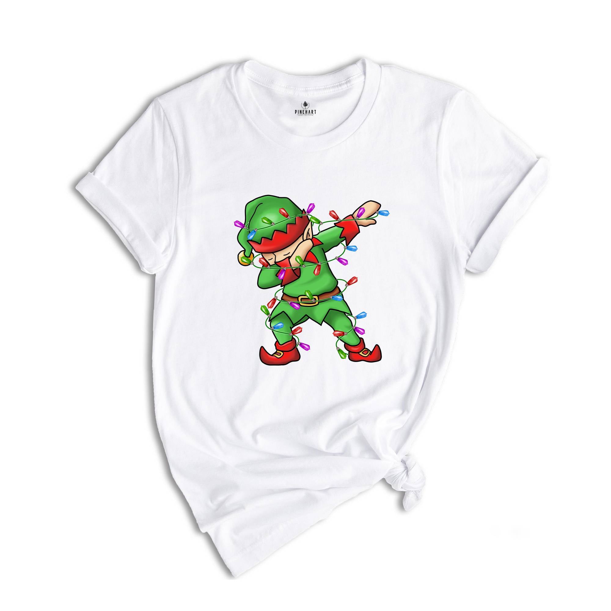 Dabbing Elf Shirt, Christmas Elf Tee, Funny Xmas Shirt, Christmas Party Tee, Family Reunion, Christmas Outfit, Christmas Sweatshirt