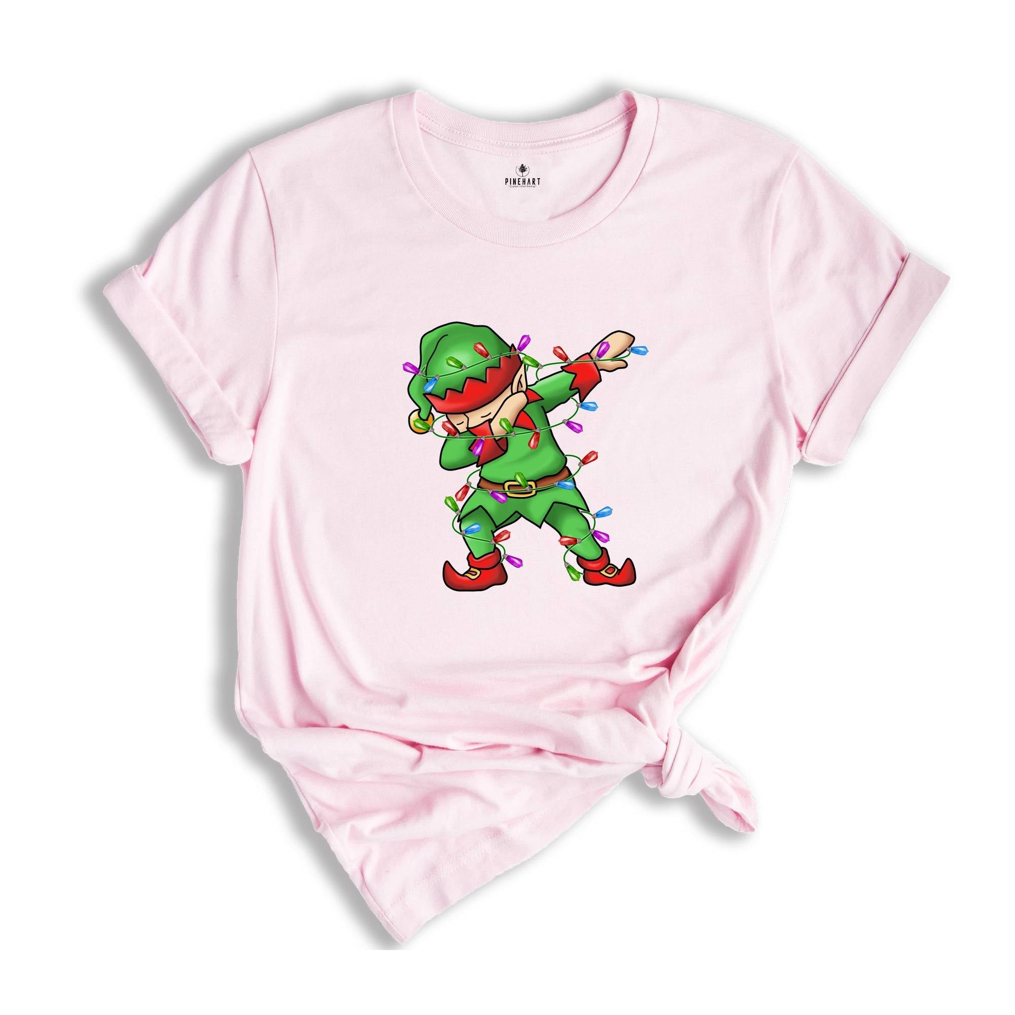 Dabbing Elf Shirt, Christmas Elf Tee, Funny Xmas Shirt, Christmas Party Tee, Family Reunion, Christmas Outfit, Christmas Sweatshirt