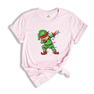 Dabbing Elf Shirt, Christmas Elf Tee, Funny Xmas Shirt, Christmas Party Tee, Family Reunion, Christmas Outfit, Christmas Sweatshirt