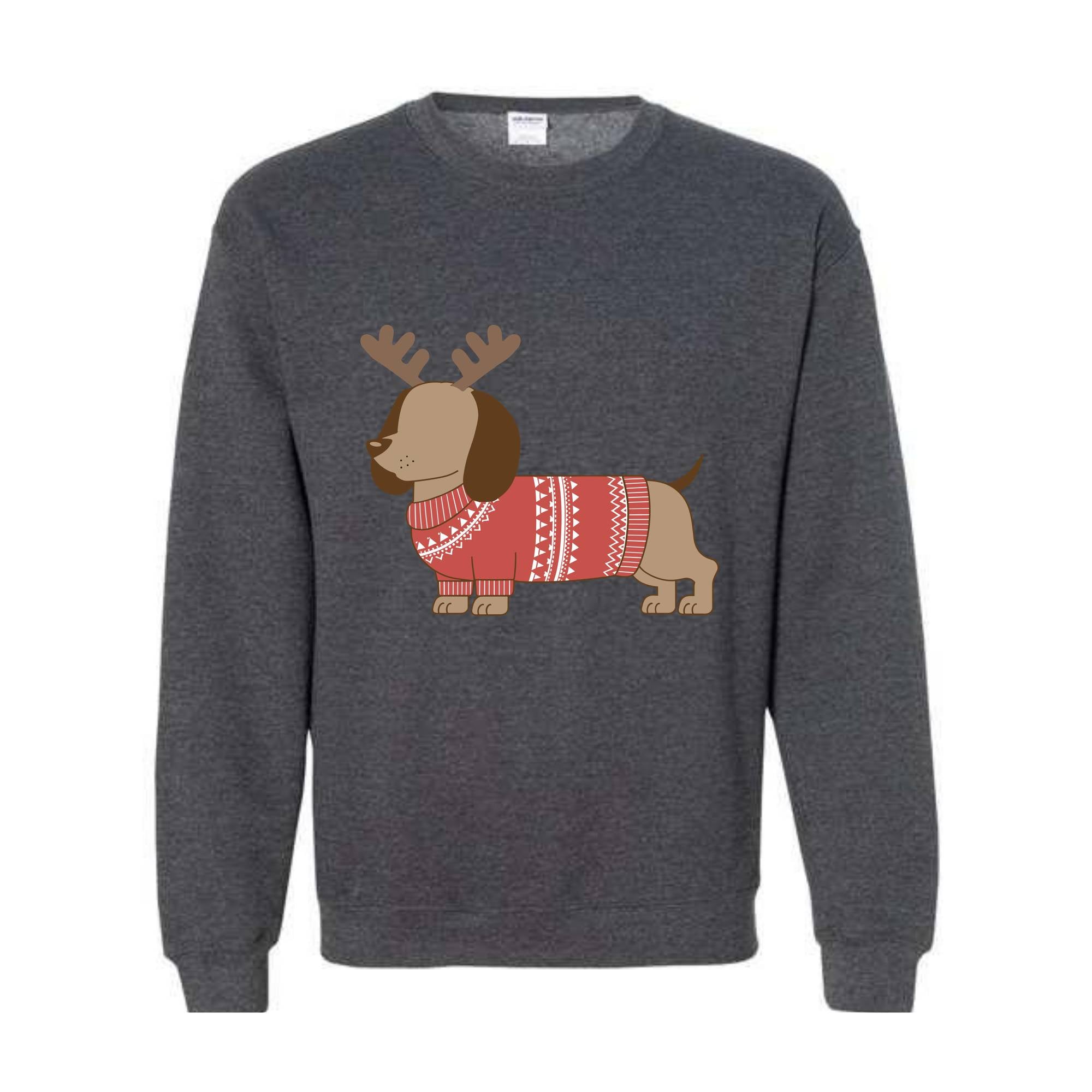 Dachshund Christmas Sweatshirt, Christmas Dog Hoodie, Dachshund Hoodie, Christmas Hoodie, Dachshund Mom Hoodie, Dog Owner Tee