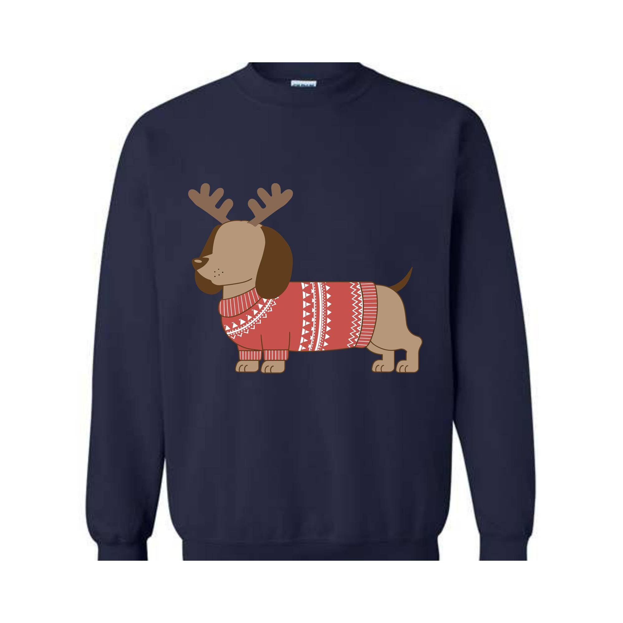 Dachshund Christmas Sweatshirt, Christmas Dog Hoodie, Dachshund Hoodie, Christmas Hoodie, Dachshund Mom Hoodie, Dog Owner Tee