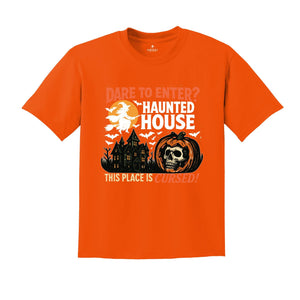 Dare To Enter Shirt, Halloween Shirts, Hocus Pocus Shirt, Halloween Party, Fall Shirts, Skeleton Shirt, Funny Halloween Shirt