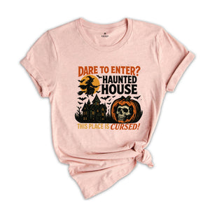 Dare To Enter Shirt, Halloween Shirts, Hocus Pocus Shirt, Halloween Party, Fall Shirts, Skeleton Shirt, Funny Halloween Shirt