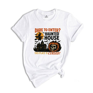 Dare To Enter Shirt, Halloween Shirts, Hocus Pocus Shirt, Halloween Party, Fall Shirts, Skeleton Shirt, Funny Halloween Shirt