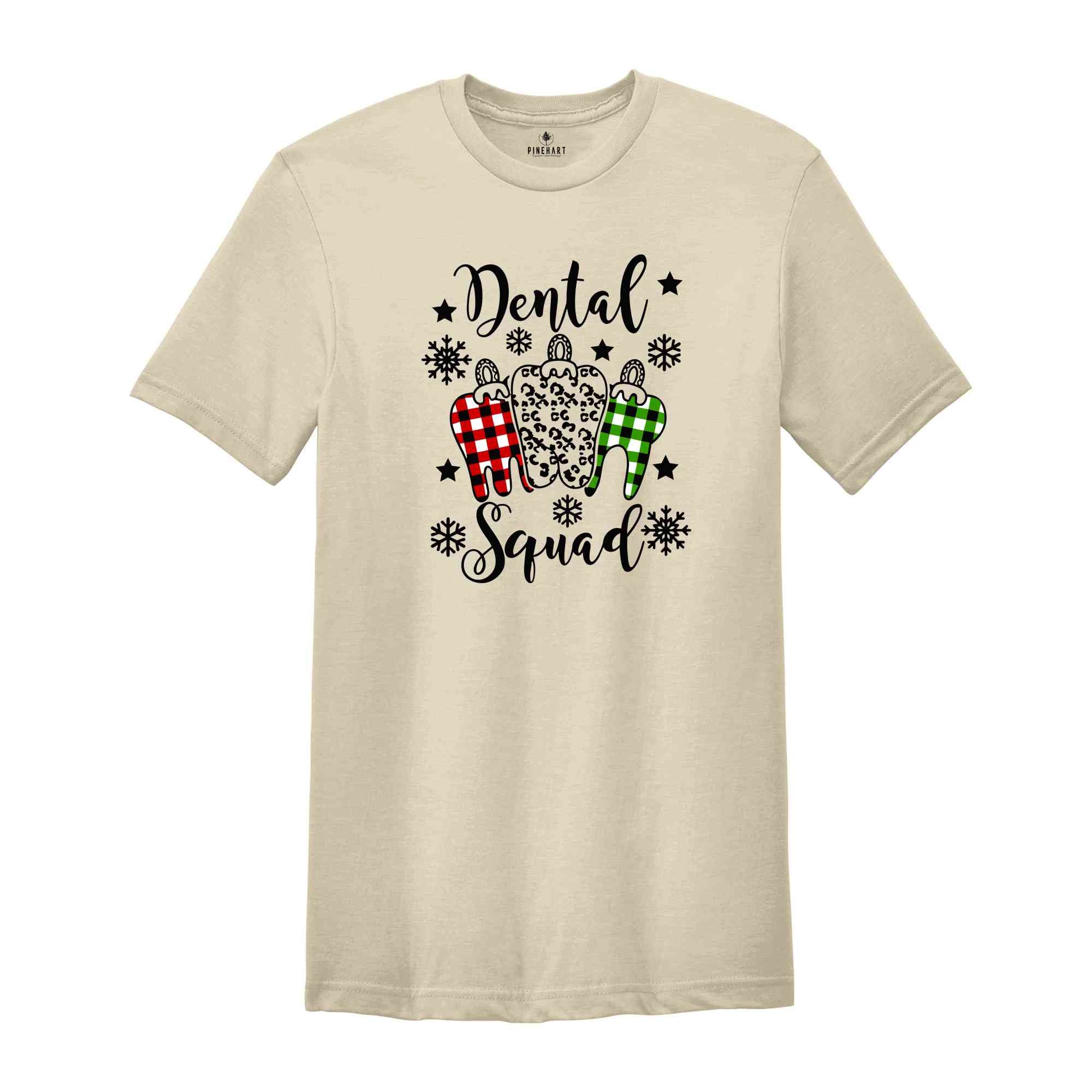 Dental Squad Christmas Shirt, Cute Christmas Tooth Tee, Dentist Christmas Shirt, Christmas Crew Shirt, Ugly Dentist Gift