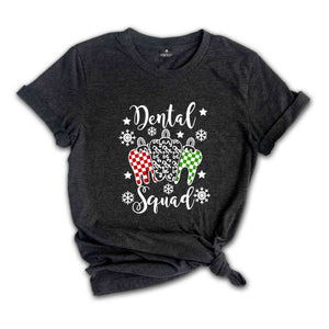 Dental Squad Christmas Shirt, Cute Christmas Tooth Tee, Dentist Christmas Shirt, Christmas Crew Shirt, Ugly Dentist Gift