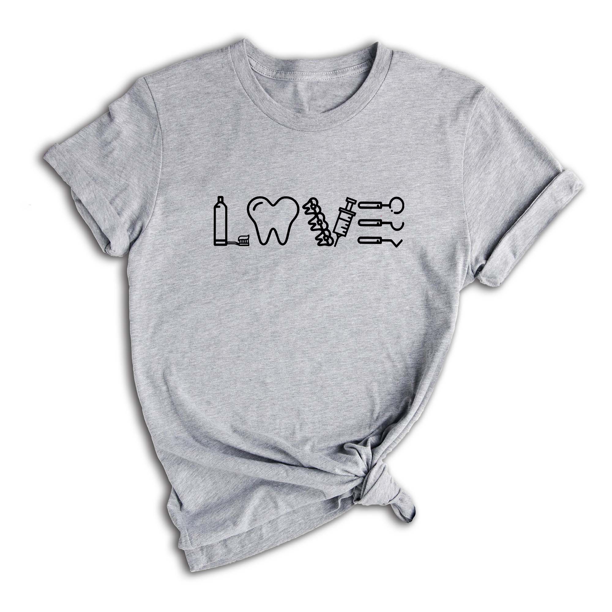 Dental Tool Love Tee, Dental Assistant Tee, Dental Squad Shirt, Dentist Sweatshirt, Dental Hygienist Shirt, Dental Student Gift