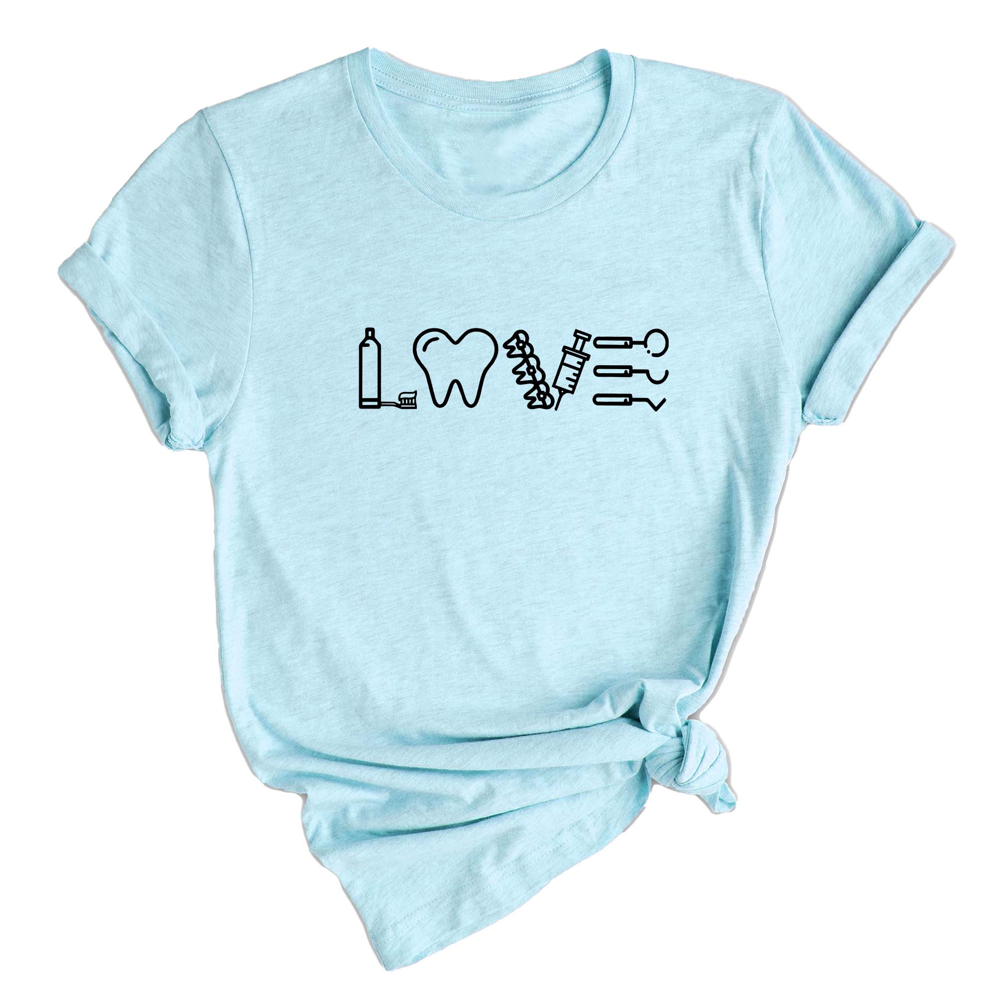 Dental Tool Love Tee, Dental Assistant Tee, Dental Squad Shirt, Dentist Sweatshirt, Dental Hygienist Shirt, Dental Student Gift