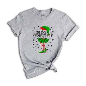 Dentist Christmas Elf Shirt, Christmas Dentist Tee, Dental Life Shirt, Dentist Crew Shirt, Dentist Squad Shirt, Dentist Gift