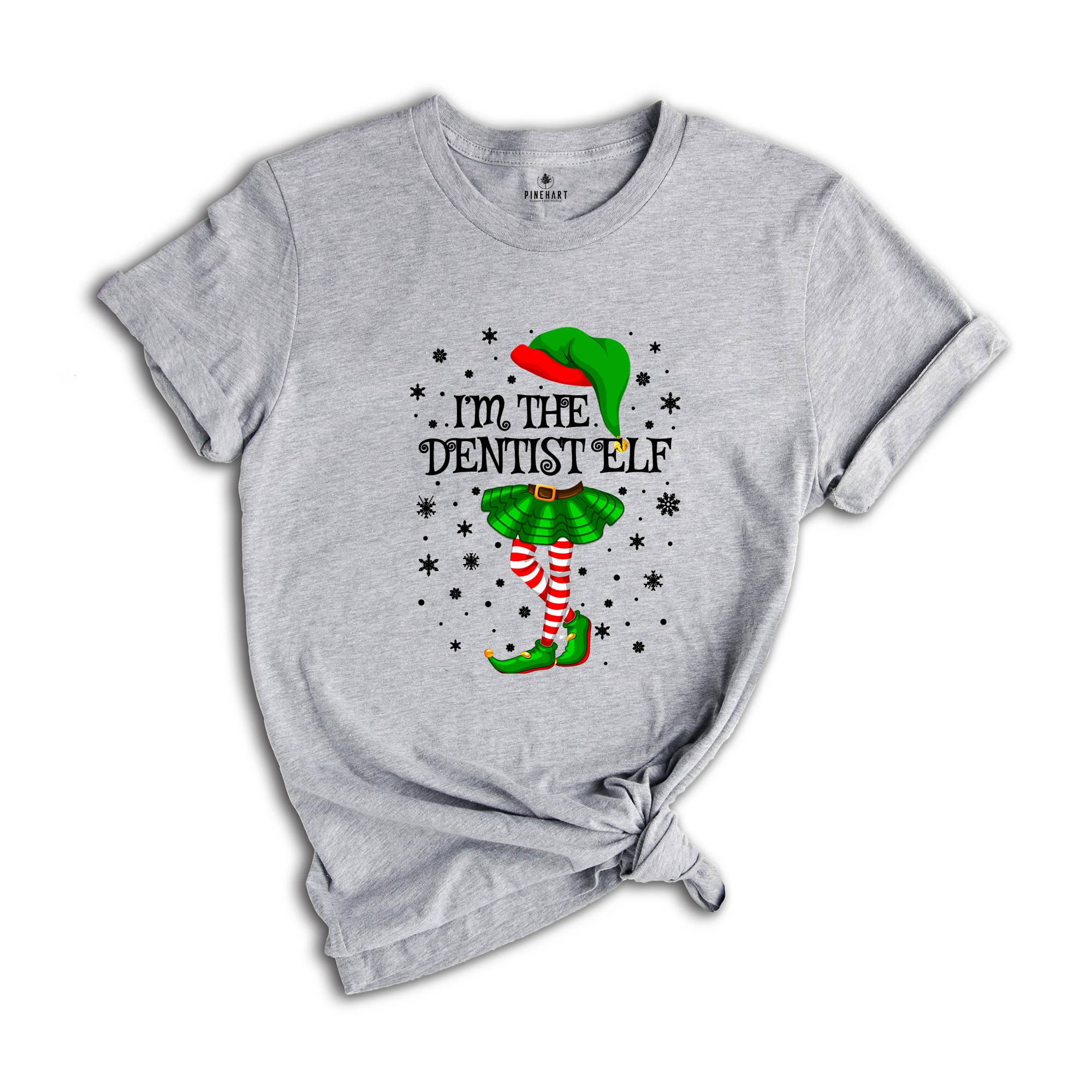 Dentist Christmas Elf Shirt, Christmas Dentist Tee, Dental Life Shirt, Dentist Crew Shirt, Dentist Squad Shirt, Dentist Gift