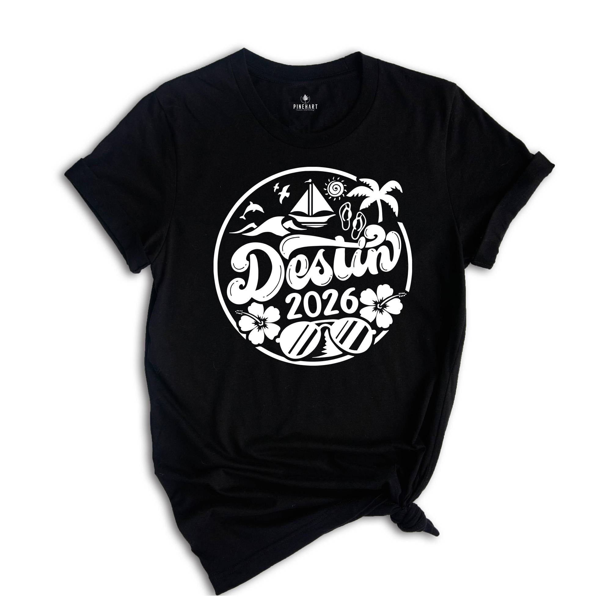 Destin 2026 Shirt, Destin Lover T-Shirt, Destin Fan Tee, Destin Beach Shirt, Destin Holiday Shirt, City Of Florida Shirt, Destin Trip Shirt