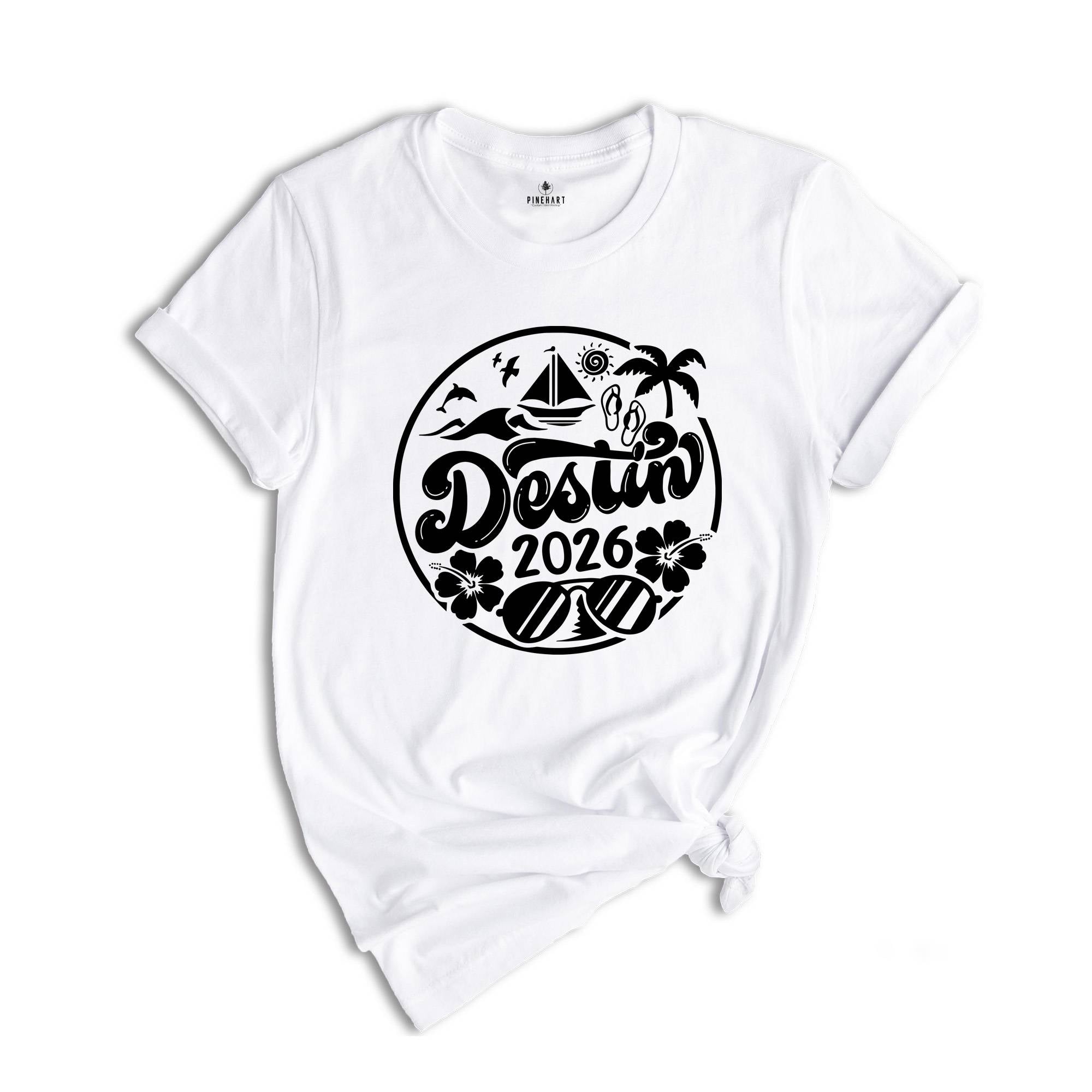 Destin 2026 Shirt, Destin Lover T-Shirt, Destin Fan Tee, Destin Beach Shirt, Destin Holiday Shirt, City Of Florida Shirt, Destin Trip Shirt