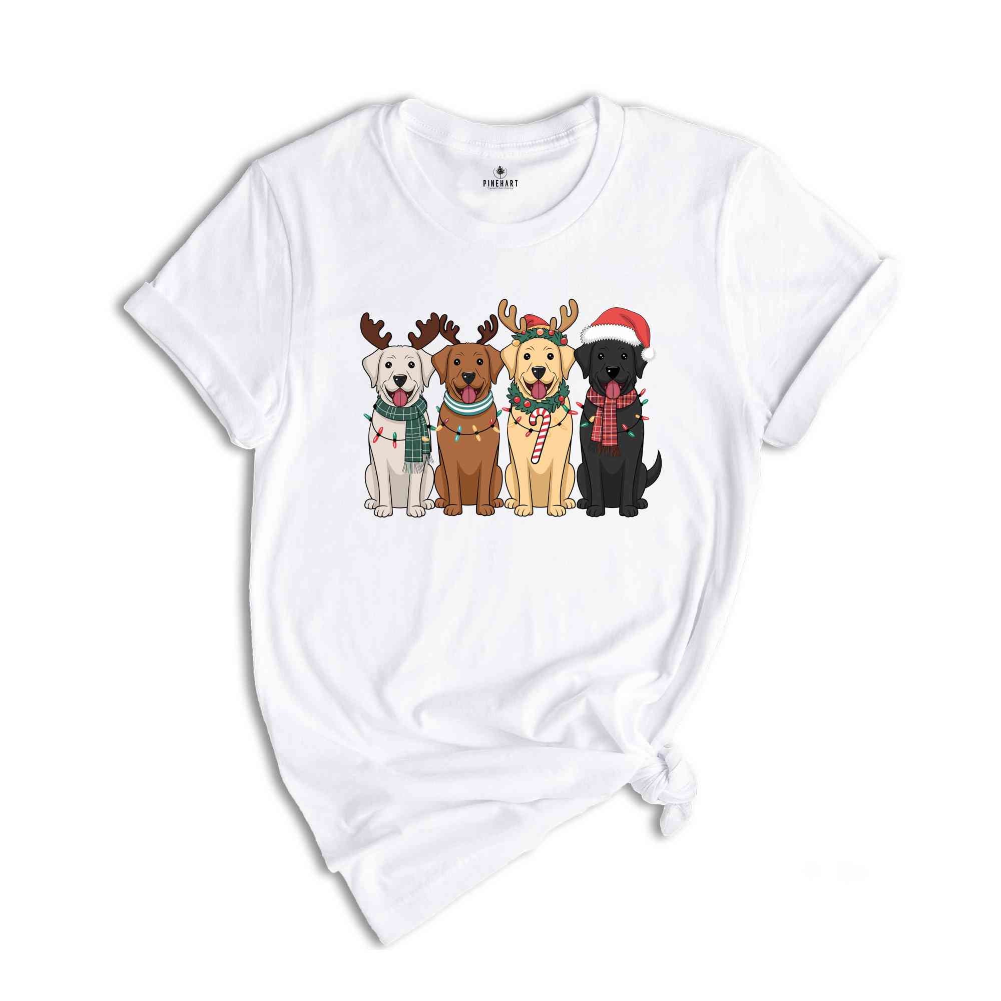 Dog Christmas Shirt, Labrador Retriever Christmas Shirt, Labrador Mom Shirt, Gift for Dog Lover, Holiday Shirt, Winter Shirt
