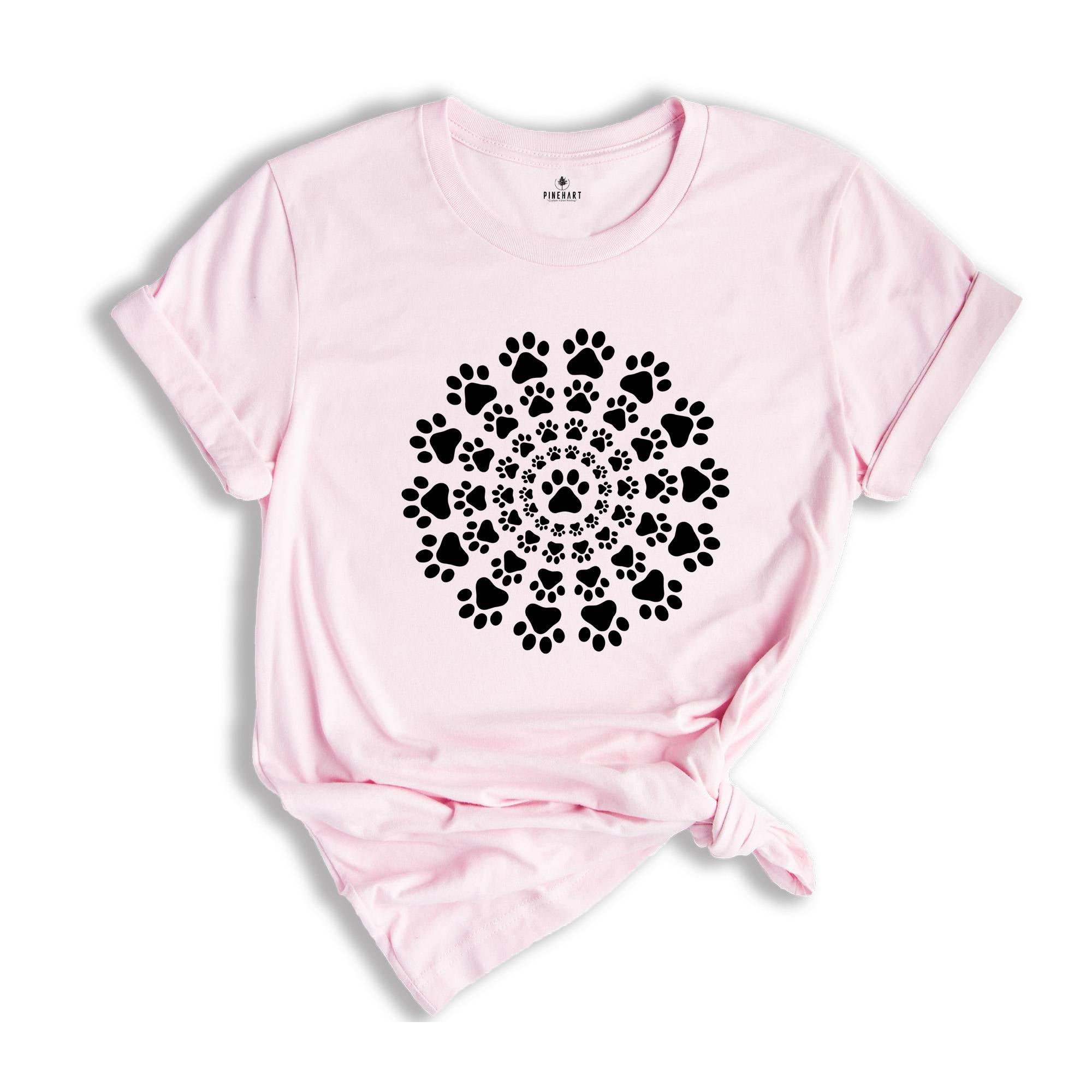 Dog Paw Shirt, International Dog Day Shirt, Patting The Dog Shirt, Lovely Dog Shirt, Paw Tee, Cute Dog Mom Tee