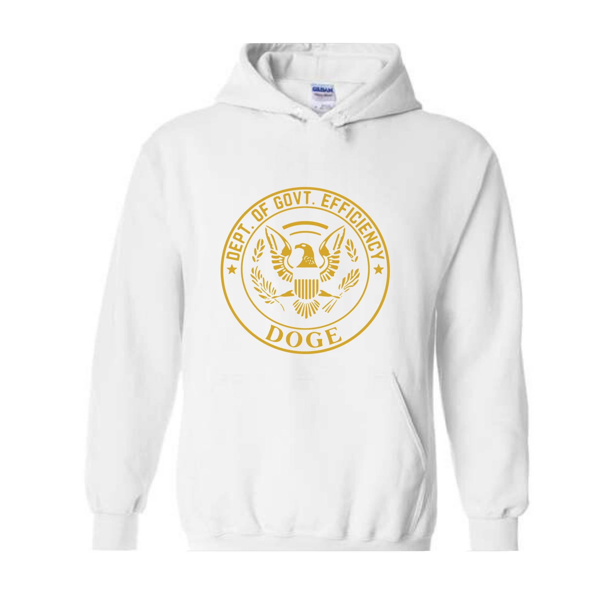 DOGE Department of Government Efficiency Sweatshirt, Funny Trump Hoodie, MAGA 2025, Patriotic Doge Hoodie, Conservative Hoodie, USA Gift