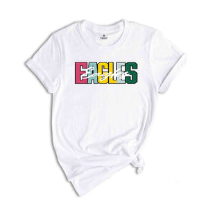 Eagles Mascot Shirt, Eagles Team Shirt, Eagles School Pride Tee, Eagles T-Shirt, School Spirit Team Shirt, School Mascot Tee, Back to School