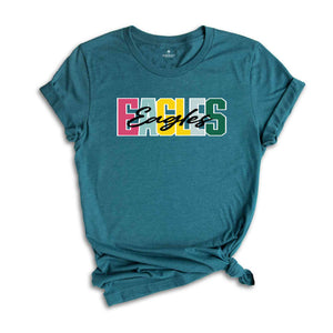 Eagles Mascot Shirt, Eagles Team Shirt, Eagles School Pride Tee, Eagles T-Shirt, School Spirit Team Shirt, School Mascot Tee, Back to School