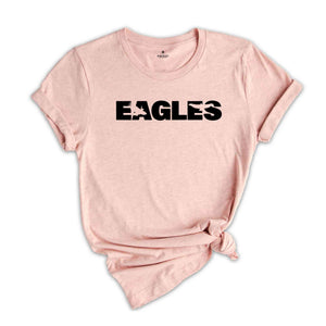 Eagles Shirt, Eagles School Shirt, Eagles Team Shirt, Team Mascot Shirt, Custom Mascot Shirt, Art Mascot Shirt, Mascot Team Shirt