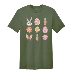Easter Doodles Shirt, Cute Easter Shirt, Bunny Shirt, Easter Bunny Shirt, Happy Easter Shirt, Easter Day Gift, Easter Day Shirt, Cute Shirt