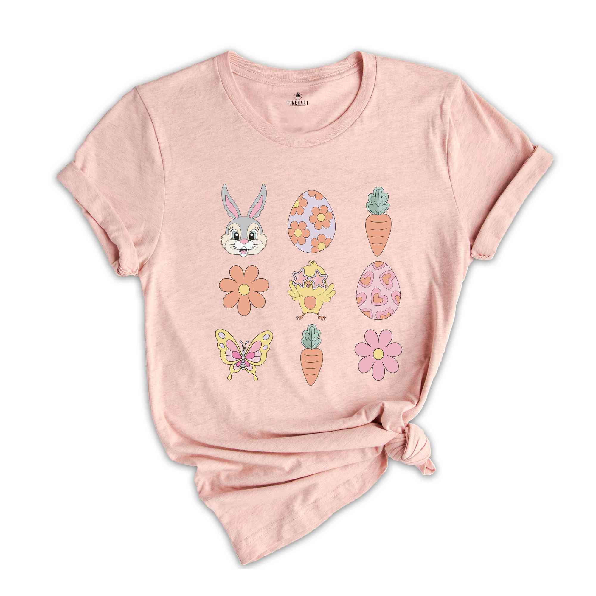 Easter Doodles Shirt, Cute Easter Shirt, Bunny Shirt, Easter Bunny Shirt, Happy Easter Shirt, Easter Day Gift, Easter Day Shirt, Cute Shirt