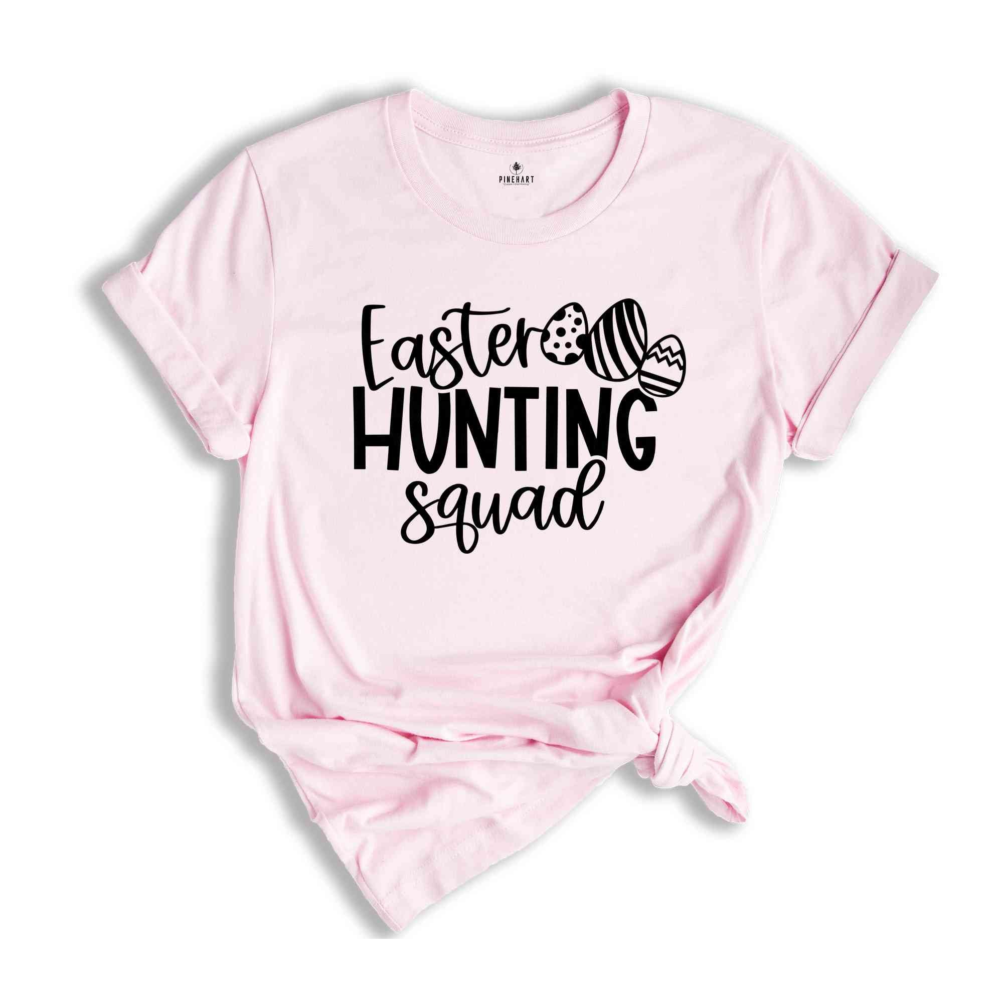 Easter Hunting Squad Shirt, Easter Hunting Shirt, Easter Day Shirt, Easter Squad Shirt, Easter Family Matching Shirt, Easter Apparel