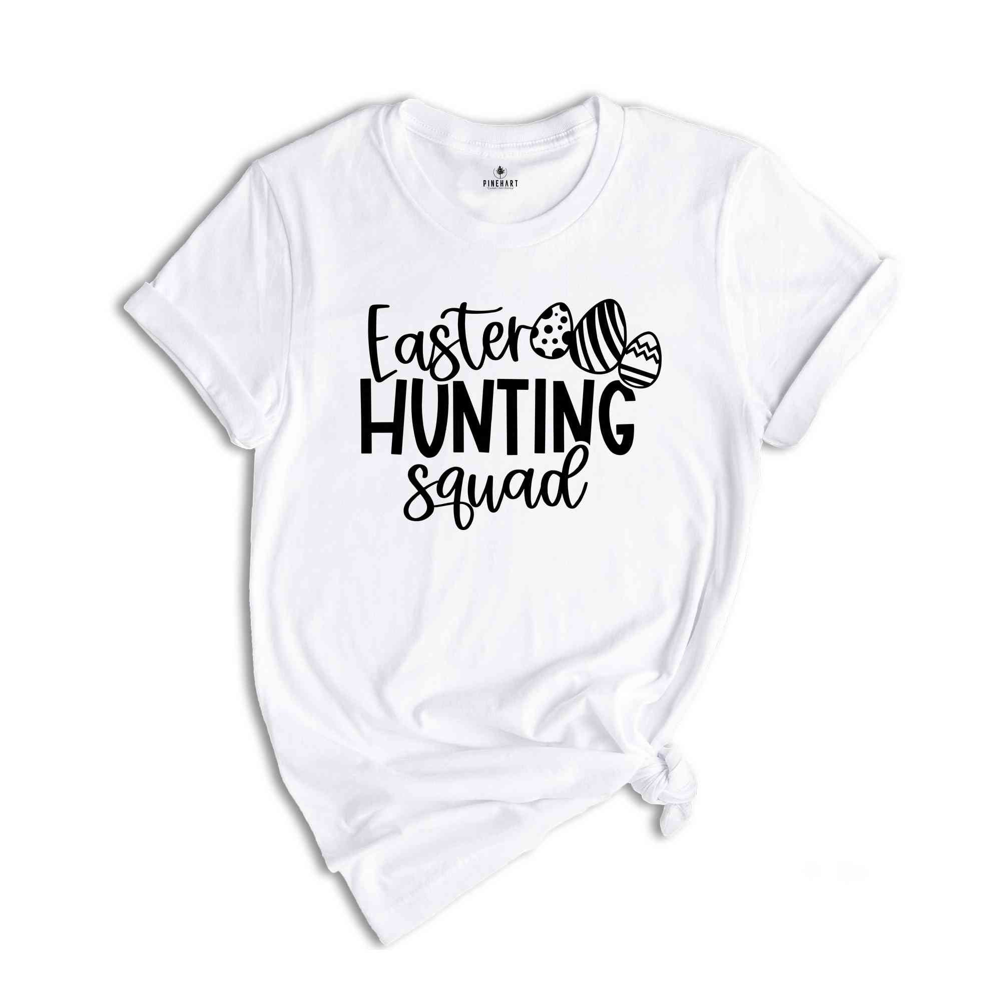 Easter Hunting Squad Shirt, Easter Hunting Shirt, Easter Day Shirt, Easter Squad Shirt, Easter Family Matching Shirt, Easter Apparel