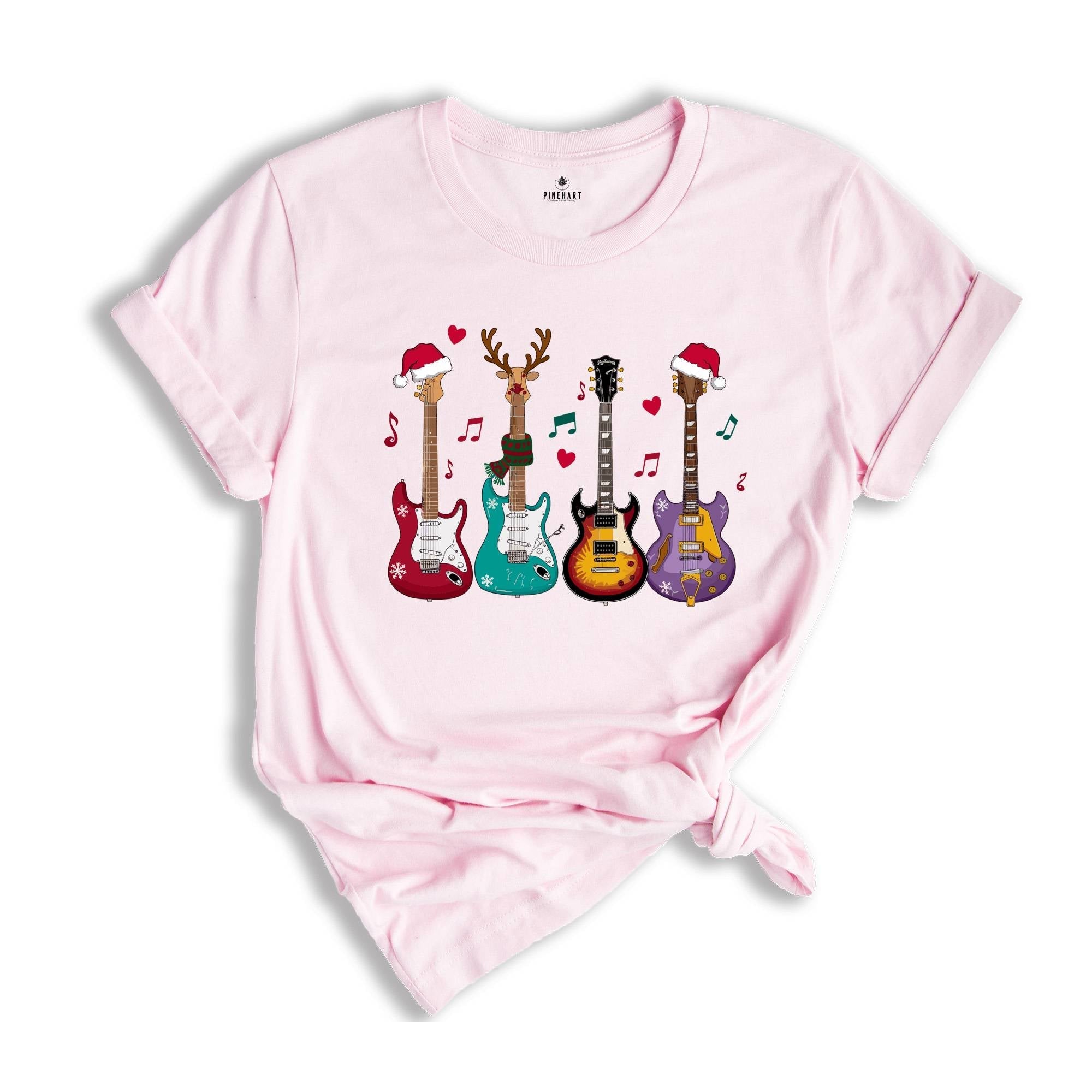 Electric Guitar Christmas Shirt, Electric Guitar Shirt, Music Christmas Shirt, Guitarist Shirt, Electric Guitarist Shirt, Musical Shirt