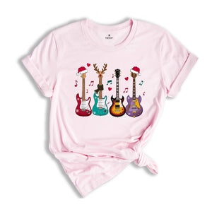 Electric Guitar Christmas Shirt, Electric Guitar Shirt, Music Christmas Shirt, Guitarist Shirt, Electric Guitarist Shirt, Musical Shirt