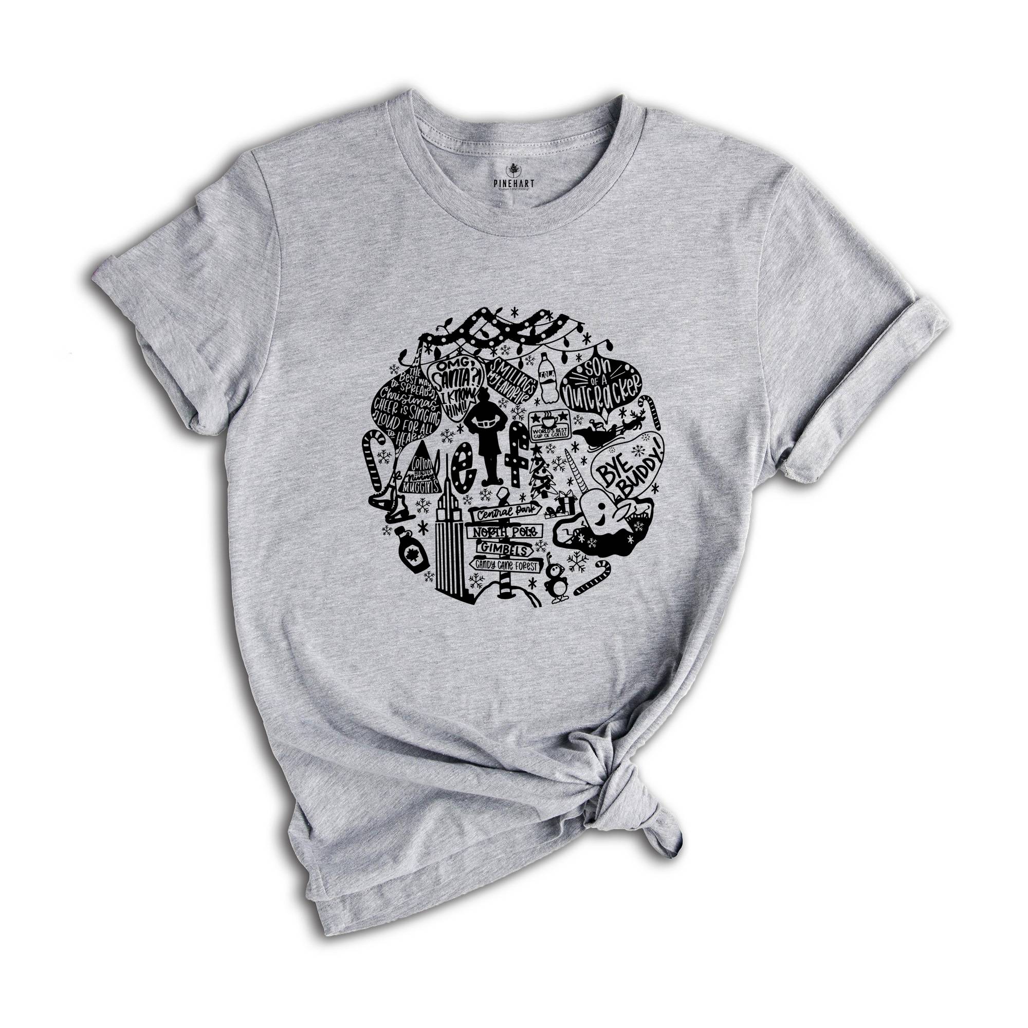 Elf Shirt, Christmas Movie Shirt, Funny Christmas Sweater, Maple Syrup Shirt, Christmas Crew Shirt, Christmas Pajamas