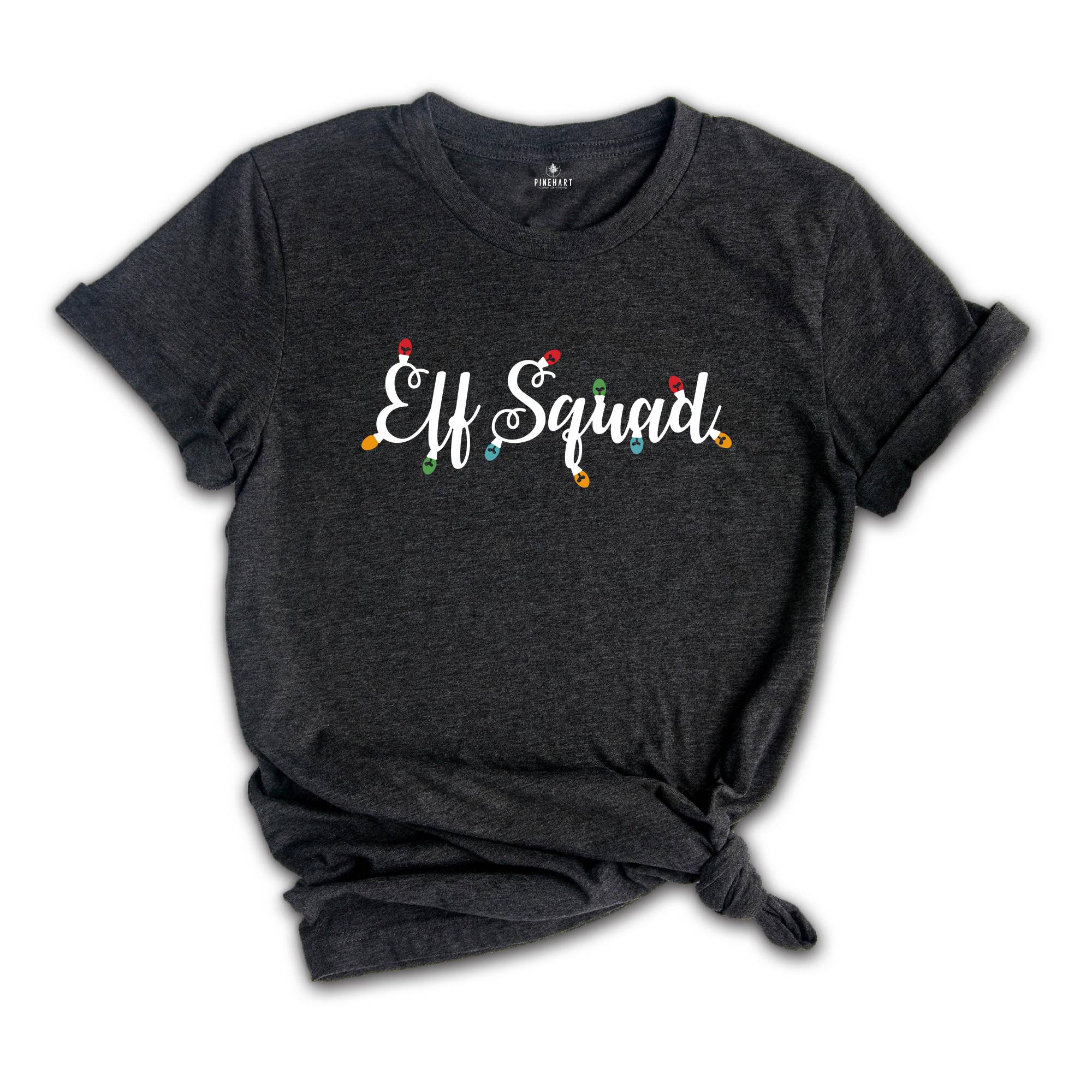 Elf Squad Shirt, Elf Shirt, Christmas Elf, Santa Gift, Christmas Shirt, Christmas Gift, Christmas Eve, Christmas Gift Shirt