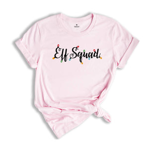 Elf Squad Shirt, Elf Shirt, Christmas Elf, Santa Gift, Christmas Shirt, Christmas Gift, Christmas Eve, Christmas Gift Shirt