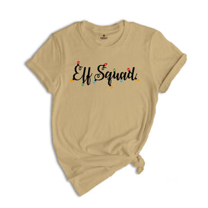 Elf Squad Shirt, Elf Shirt, Christmas Elf, Santa Gift, Christmas Shirt, Christmas Gift, Christmas Eve, Christmas Gift Shirt