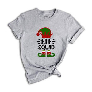 Elf Squad Shirt, Christmas Elf Shirt, Santa's Elf Shirt, Christmas Shirt, Happy New Year Shirt, Happy Christmas Shirt