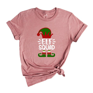 Elf Squad Shirt, Christmas Elf Shirt, Santa's Elf Shirt, Christmas Shirt, Happy New Year Shirt, Happy Christmas Shirt