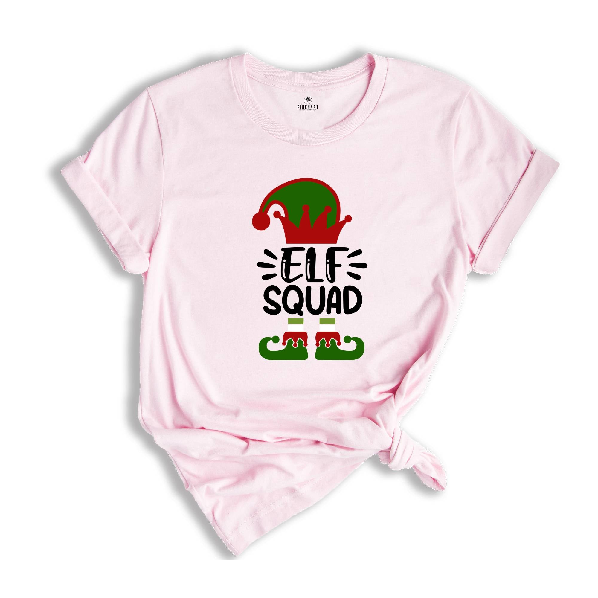 Elf Squad Shirt, Christmas Elf Shirt, Santa's Elf Shirt, Christmas Shirt, Happy New Year Shirt, Happy Christmas Shirt