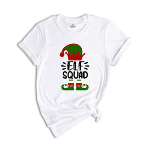 Elf Squad Shirt, Christmas Elf Shirt, Santa's Elf Shirt, Christmas Shirt, Happy New Year Shirt, Happy Christmas Shirt