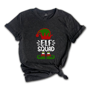 Elf Squad Shirt, Christmas Elf Shirt, Santa's Elf Shirt, Christmas Shirt, Happy New Year Shirt, Happy Christmas Shirt