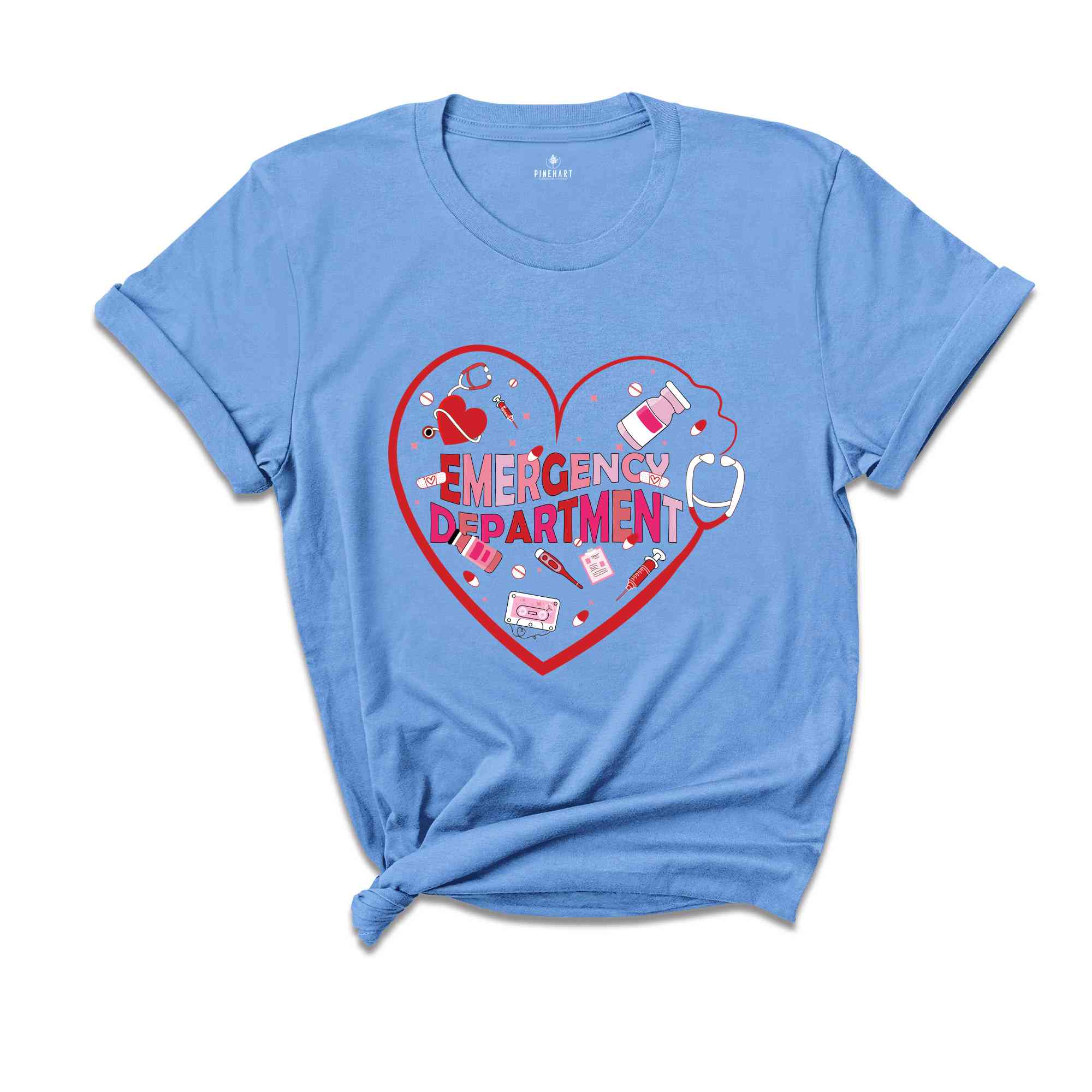 Emergency Department Valentine Shirt, Emergency Department, Er Nurse Shirt, Emergency Department, Er Tech Shirt