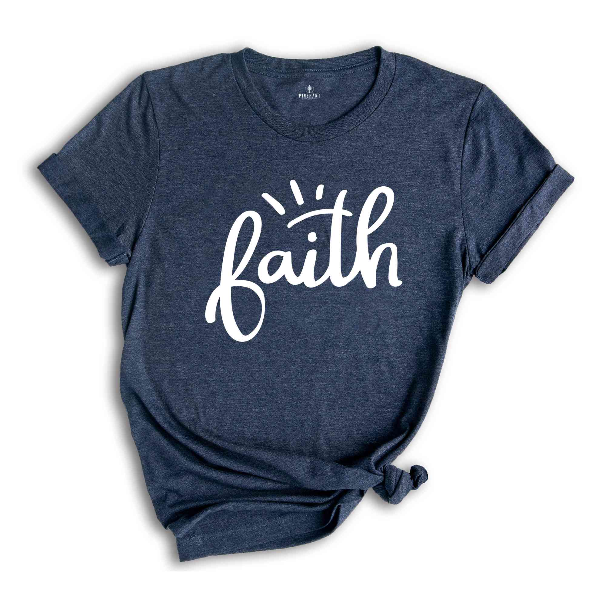 Faith T-Shirt, Faith Religious Shirt, Christian Gift, Faith Gift, Christian Shirts, Inspirational Christian Tee