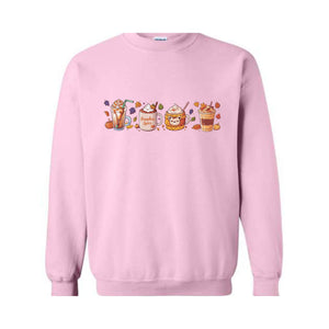 Fall Coffee Sweatshirt, Thanksgiving Hoodie, Fall Pumpkin Hoodie, Coffee Sweatshirt, Pumpkin spice Shirt, Halloween Hoodie