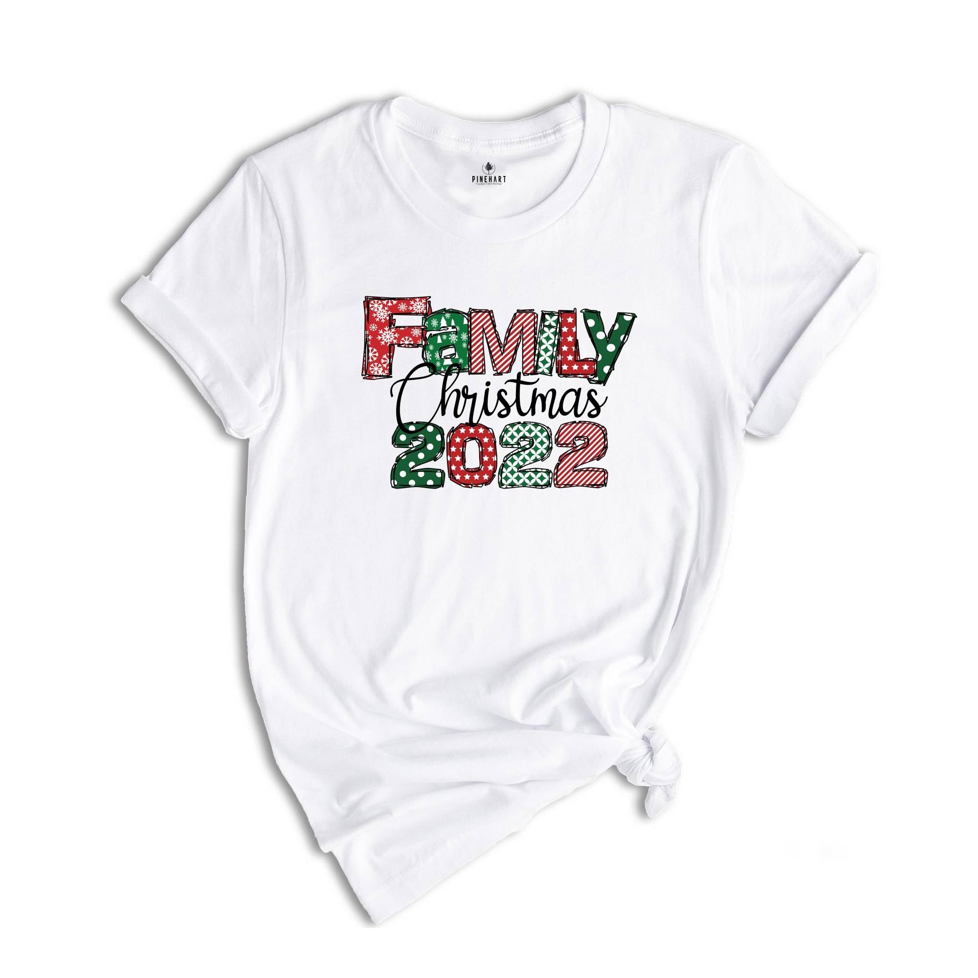 Family Christmas 2022 T-Shirt, Matching Family Christmas Shirt, Christmas Family Tee, Christmas Vibes Tee