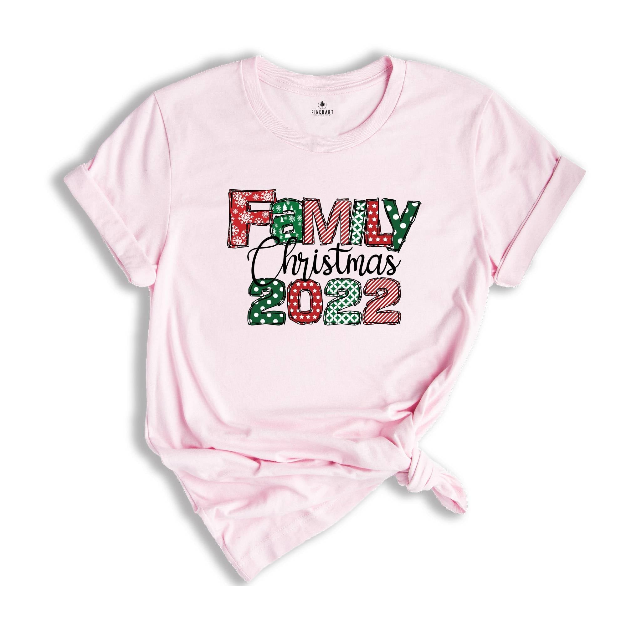 Family Christmas 2022 T-Shirt, Matching Family Christmas Shirt, Christmas Family Tee, Christmas Vibes Tee