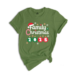 Family Christmas 2025 Shirt, Christmas Shirt, Santa Shirt, Matching Christmas Santa Shirts, Christmas Party shirt, Christmas family shirt