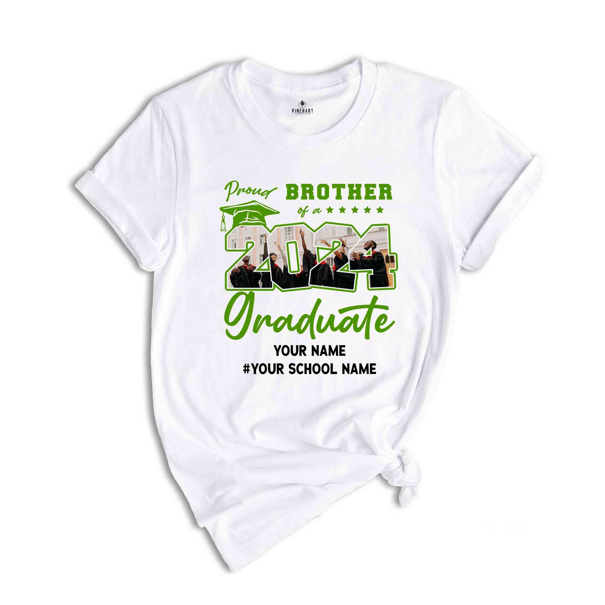 Family Graduate Shirts, Senior 2025 Tee, Graduate Gifts, Proud Family Shirt, Graduation 2025, Custom Graduate Tee, 2025 Graduate Shirts