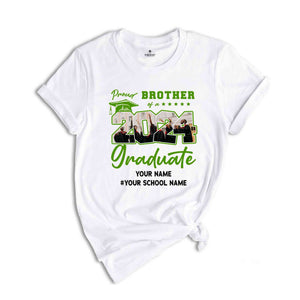 Family Graduate Shirts, Senior 2025 Tee, Graduate Gifts, Proud Family Shirt, Graduation 2025, Custom Graduate Tee, 2025 Graduate Shirts