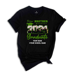 Family Graduate Shirts, Senior 2025 Tee, Graduate Gifts, Proud Family Shirt, Graduation 2025, Custom Graduate Tee, 2025 Graduate Shirts