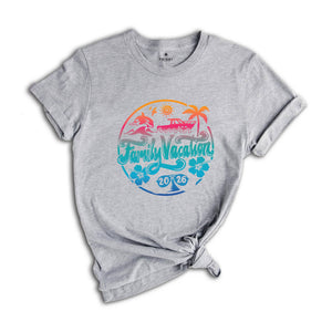 Family Vacation Shirt, Cute Family Matching Shirt, Family Trip Shirt, Family Vacation Gift Tee, Summer Vacation Shirts, Making Memories