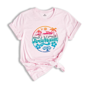 Family Vacation Shirt, Cute Family Matching Shirt, Family Trip Shirt, Family Vacation Gift Tee, Summer Vacation Shirts, Making Memories