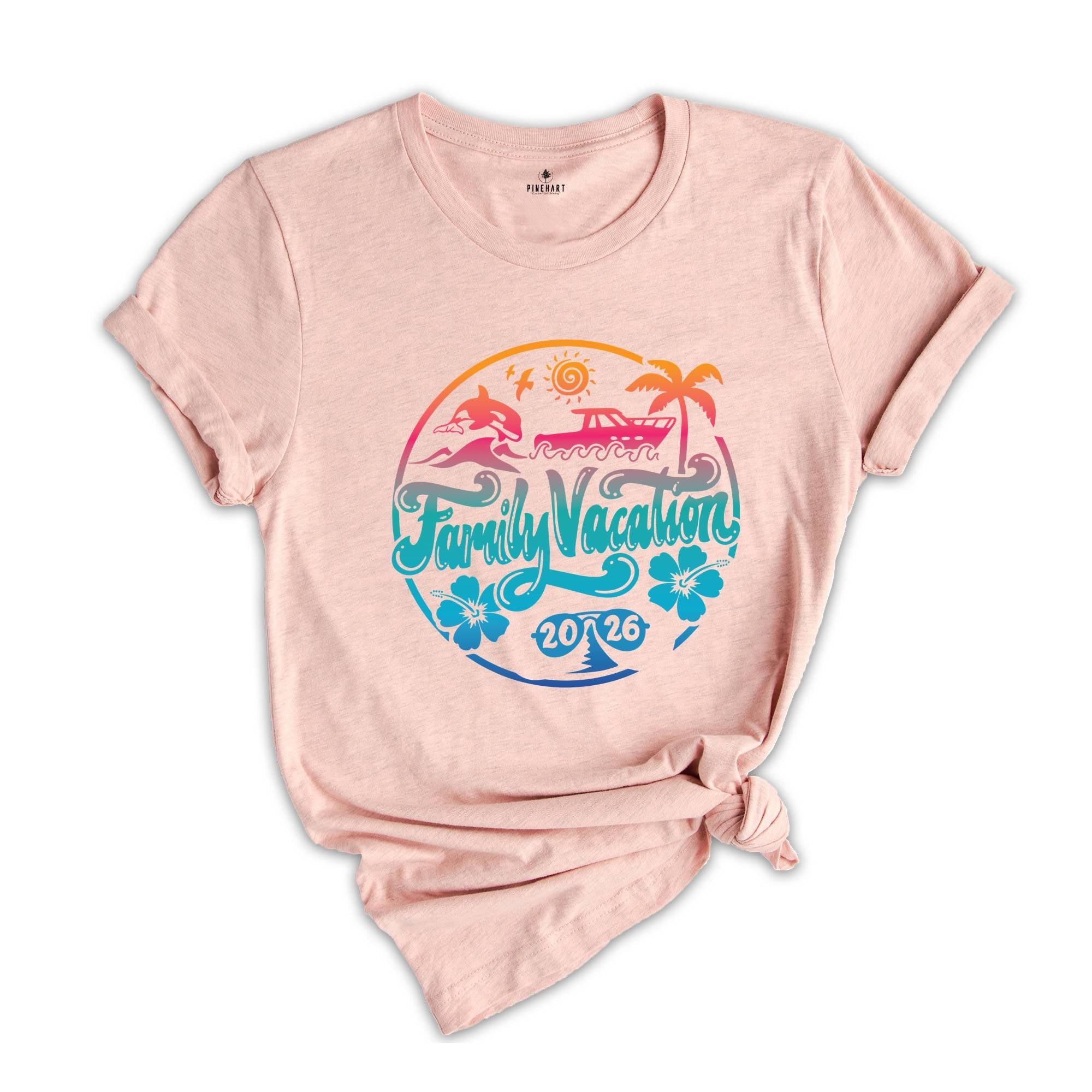 Family Vacation Shirt, Cute Family Matching Shirt, Family Trip Shirt, Family Vacation Gift Tee, Summer Vacation Shirts, Making Memories